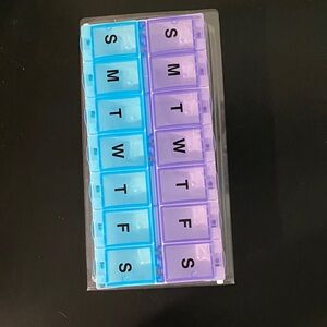 Colorful Weekly Pill Organizer